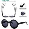 imageEyekepper 4pack Bifocal Reading Glasses Women Round Bifocal Readers4 Pack Grey Lens Mix Color