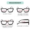 imageEyekepper 4pack Bifocal Reading Glasses Women Stylish Bifocal Readers4 Pack Clear Lens Mix Color