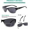 imageEyekepper BiFocal Sunshine Readers Fashion Bifocal SunglassesBlackclear Frame