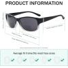imageEyekepper BiFocal Sunshine Readers Fashion Bifocal SunglassesBlackclear Frame