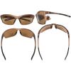 imageEyekepper TR90 Frame Bifocal Sports Sunglasses Baseball Running Fishing Driving Golf Softball Hiking Sunshine ReadersSg903 Matte Brown