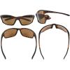 imageEyekepper TR90 Frame Bifocal Sports Sunglasses Baseball Running Fishing Driving Golf Softball Hiking Sunshine ReadersSg903 Matte Tortoise