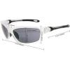 imageEyekepper TR90 Frame Bifocal Sports Sunglasses Baseball Running Fishing Driving Golf Softball Hiking Sunshine ReadersSg903 Matte Transparent
