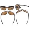 imageEyekepper TR90 Frame Bifocal Sports Sunglasses Baseball Running Fishing Driving Golf Softball Hiking Sunshine ReadersSg903 Pearly Brown