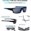imageEyekepper TR90 Frame Bifocal Sports Sunglasses Baseball Running Fishing Driving Golf Softball Hiking Sunshine ReadersSg904 Black FrameGrey Arm