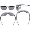 imageEyekepper TR90 Frame Bifocal Sports Sunglasses Baseball Running Fishing Driving Golf Softball Hiking Sunshine ReadersSg904 Pearly Silver