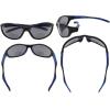 imageEyekepper TR90 Frame Bifocal Sports Sunglasses Baseball Running Fishing Driving Golf Softball Hiking Sunshine ReadersSg905 Black FrameBlue Arm