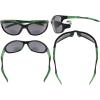 imageEyekepper TR90 Frame Bifocal Sports Sunglasses Baseball Running Fishing Driving Golf Softball Hiking Sunshine ReadersSg905 Black FrameGreen Arm