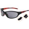imageEyekepper TR90 Frame Bifocal Sports Sunglasses Baseball Running Fishing Driving Golf Softball Hiking Sunshine ReadersSg905 Black FrameRed Arm
