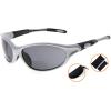 imageEyekepper TR90 Frame Bifocal Sports Sunglasses Baseball Running Fishing Driving Golf Softball Hiking Sunshine ReadersSg905 Pearly Silver