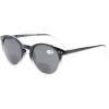 imageEyekepper Key Hole Style SpringHinged Round Bifocal Sunglasses Reading under the Sun Tinted Lens ReadersBlackclear