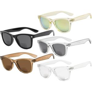 imageEyekepper Classic Bifocal Sunglasses for Women 5 Pack5 Pcs Mix