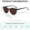 imageEyekepper 4pack Bifocal Sunglasses for Women Reading under the Sun Round Bifocal Readers4 Pairs Mix