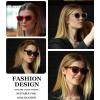 imageEyekepper 4packing Bifocal Sunglasses for Women Reading under the Sun Stylish Bifocal Readers Tinted Lens Oversize4pcs Grey Lensmix