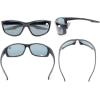 imageEyekepper Bifocal Sunglasses Polarized Reading Sunglasses Women ReadersMatte BlackGrey Lens