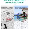 imageEyekepper Pilot Bifocal Readers Polycarbonate Lens Spring Temple Bifocal Reading GlassesClear Lens