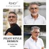 imageEyekepper Pilot Bifocal Readers Polycarbonate Lens Spring Temple Bifocal Reading GlassesClear Lens