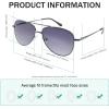imageEyekepper Pilot Bifocal Readers Polycarbonate Lens Spring Temple Bifocal Reading GlassesGrey Lens