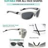 imageEyekepper Polarized Bifocal Sport Sunglasses For WomenClearGrey Lens