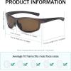 imageEyekepper Polarized Bifocal Sport Sunglasses For WomenPearly Brown FrameBrown Lens