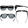 imageEyekepper Polarized Bifocal Sunglasses to Wear Over Glasses Polycarbonate Polarised Lens Fitover Sunshine ReadersS022pgsgblack