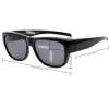 imageEyekepper Polarized Bifocal Sunglasses to Wear Over Glasses Polycarbonate Polarised Lens Fitover Sunshine ReadersS022pgsgblack
