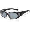 imageEyekepper Polarized Bifocal Sunglasses to Wear Over Glasses Polycarbonate Polarised Lens Fitover Sunshine ReadersS026pgsgblack
