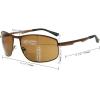 imageEyekepper Polycarbonate Polarized Bifocal Sunglasses Bifocal Sunshine Readers Outdoor Polarised Reading Glasses Brown 150Pgsg801brown