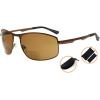 imageEyekepper Polycarbonate Polarized Bifocal Sunglasses Bifocal Sunshine Readers Outdoor Polarised Reading Glasses Brown 150Pgsg801brown