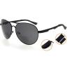 imageEyekepper Polycarbonate Polarized Bifocal Sunglasses Bifocal Sunshine Readers Outdoor Polarised Reading Glasses Brown 150Pgsg803black