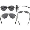imageEyekepper Polycarbonate Polarized Bifocal Sunglasses Bifocal Sunshine Readers Outdoor Polarised Reading Glasses Brown 150Pgsg803gunmetal