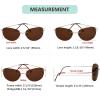 imageEyekepper Rimless Titanium Frame Polarized SunglassesS1501  Aviator Frame