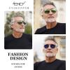 imageEyekepper Rimless Titanium Frame Polarized SunglassesS1501  Aviator Frame