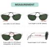 imageEyekepper Rimless Titanium Frame Polarized SunglassesS1501  Aviator Frame