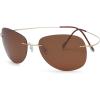 imageEyekepper Rimless Titanium Frame Polarized SunglassesS1501  Aviator Frame
