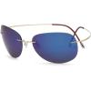 imageEyekepper Rimless Titanium Frame Polarized SunglassesS1501  Aviator Frame