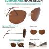 imageEyekepper Rimless Titanium Frame Polarized SunglassesS1501  Aviator Frame
