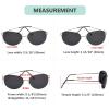 imageEyekepper Rimless Titanium Frame Polarized SunglassesS1501  Aviator Frame