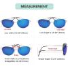 imageEyekepper Rimless Titanium Frame Polarized SunglassesS1501  Aviator Frame