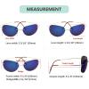 imageEyekepper Rimless Titanium Frame Polarized SunglassesS1501  Aviator Frame