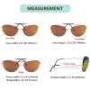 imageEyekepper Rimless Titanium Frame Polarized SunglassesS1501  Aviator Frame