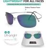 imageEyekepper Rimless Titanium Frame Polarized SunglassesS1503  Rectangular Frame