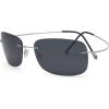 imageEyekepper Rimless Titanium Frame Polarized SunglassesS1503  Rectangular Frame