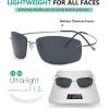 imageEyekepper Rimless Titanium Frame Polarized SunglassesS1504  Rectangular Frame