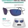 imageEyekepper Rimless Titanium Frame Polarized SunglassesS1504  Rectangular Frame