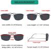 imageEyekepper Rimless Titanium Frame Polarized SunglassesS1504  Rectangular Frame