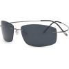 imageEyekepper Rimless Titanium Frame Polarized SunglassesS1504  Rectangular Frame