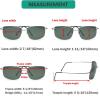 imageEyekepper Rimless Titanium Frame Polarized SunglassesS1505  Rectangular Frame