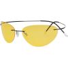 imageEyekepper Rimless Titanium Frame Polarized SunglassesS1506  Aviator Frame