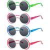 imageEyekepper 4pack Bifocal Sunglasses for Reading Women UV Protection Stylish Round Bifocal Readers4 Pcs Grey Lens Mix Color